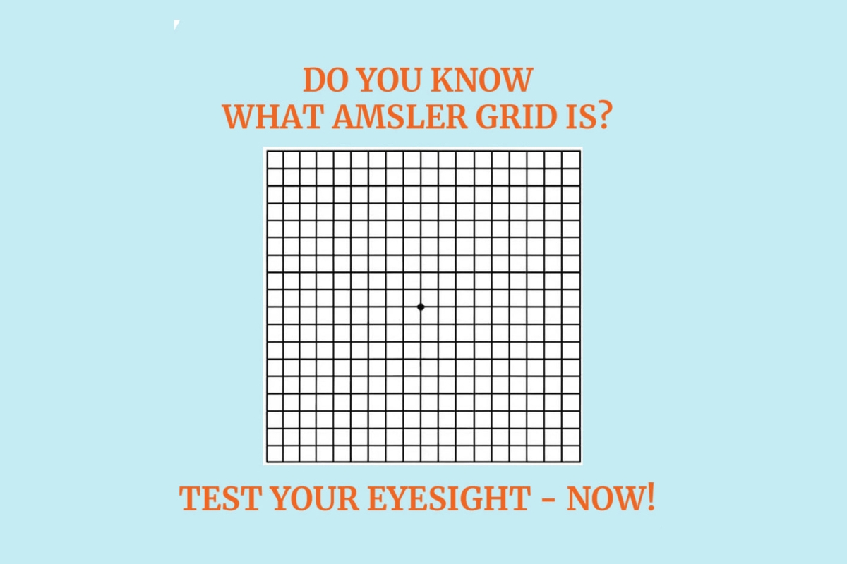 Do You Know What Amsler Grid Is? Test Your Eyesight Now!