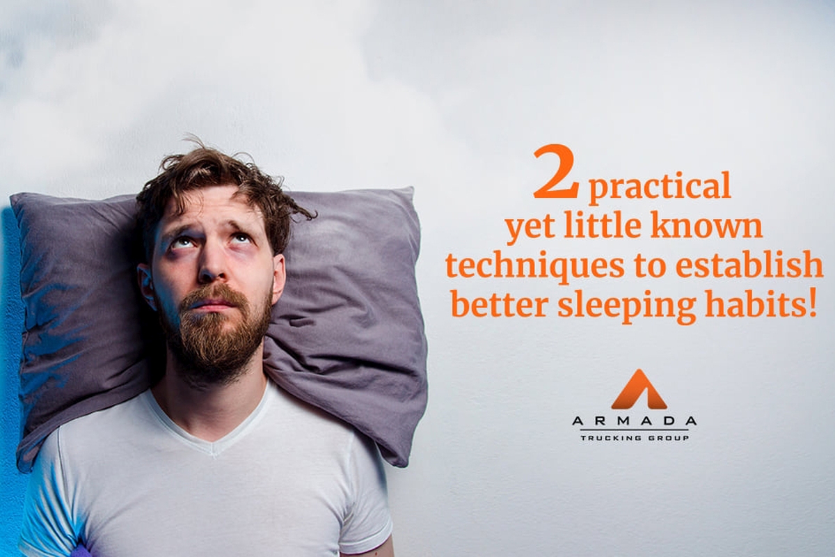 Two Practical Techniques to Establish Better Sleeping Habits