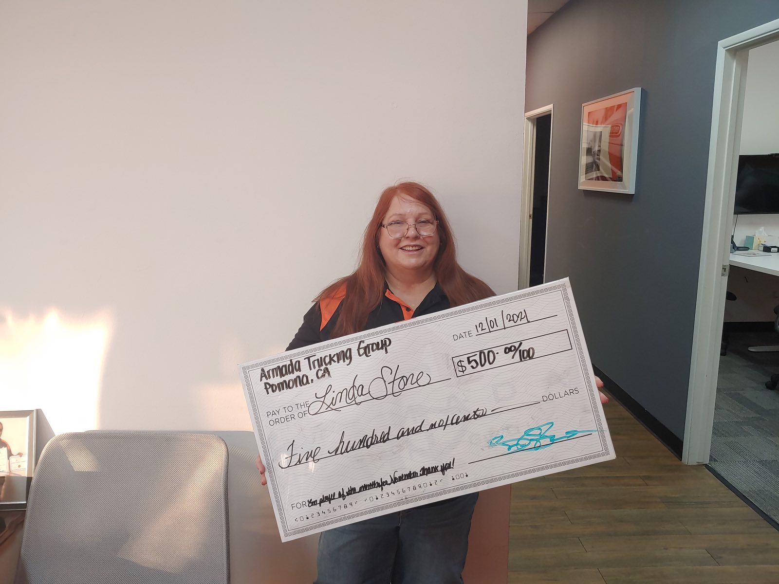 Our November Employee of the Month