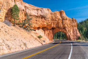 Red Canyon Tunnel on Route 12 in Utah