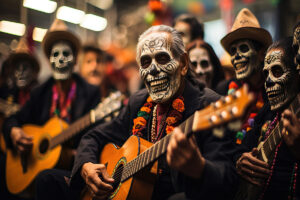 Dia de los Muertos festivals and celebrations.