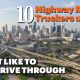10 Roads Truckers Don't Like to Drive Through