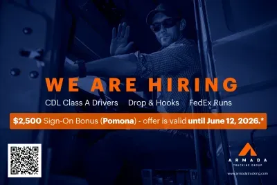 WE ARE HIRING - CDL Class A Drivers